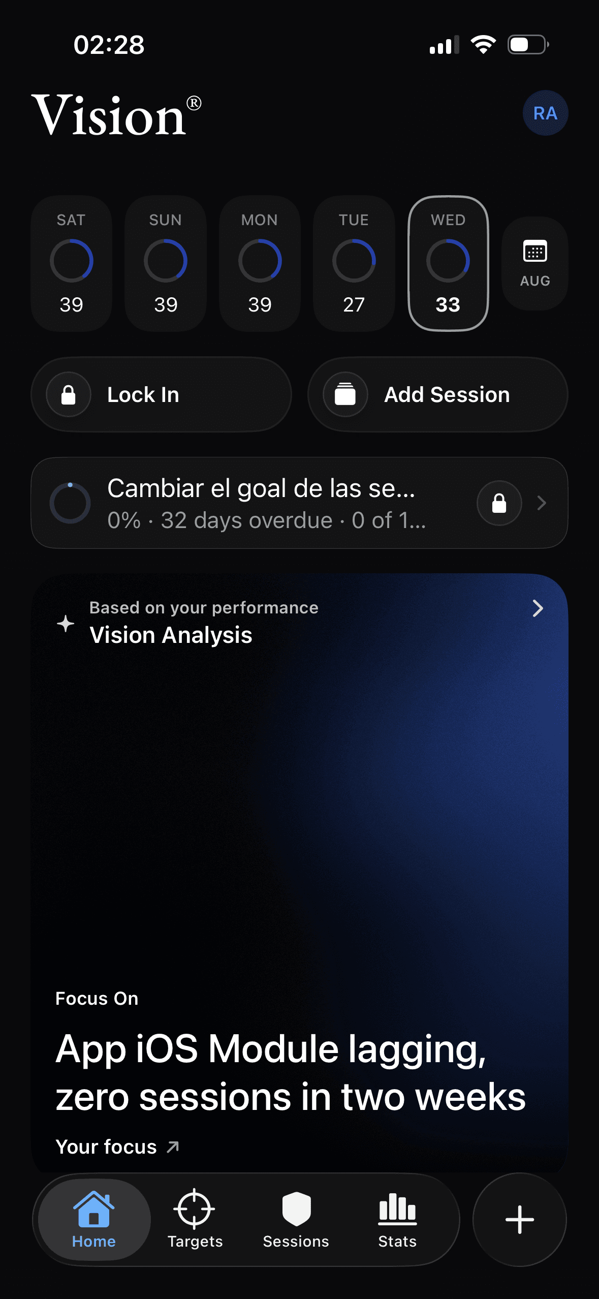 Vision on iPhone